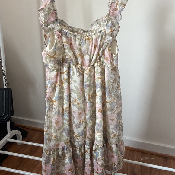 Blu Pepper Babydoll Dress - Picture 3 of 3